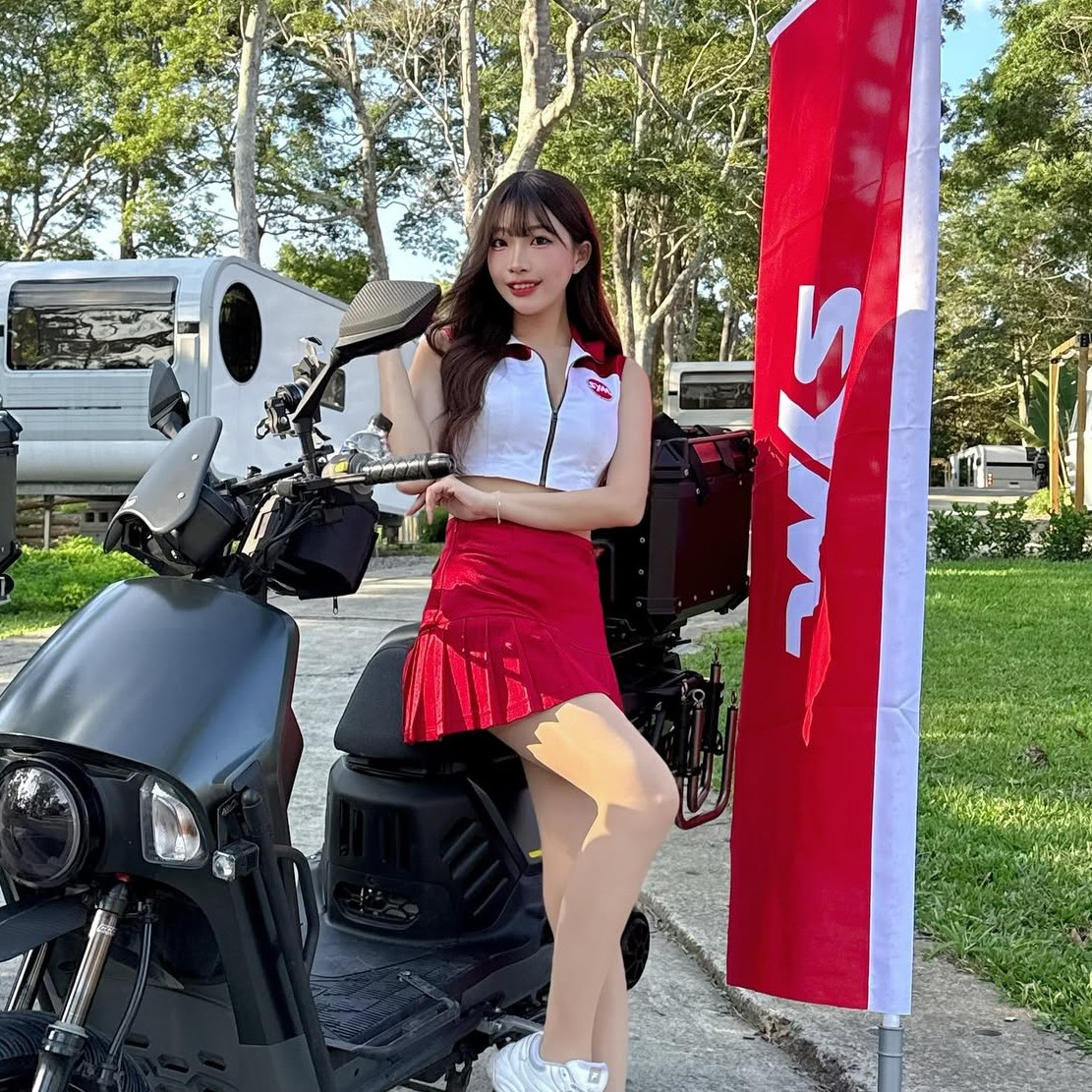 -SYM 4mica車主聚謝謝好姐妹推薦及廠商的照顧🫶又是快樂的工作日😆#SYM #三陽機車 #4mica #motorcycle